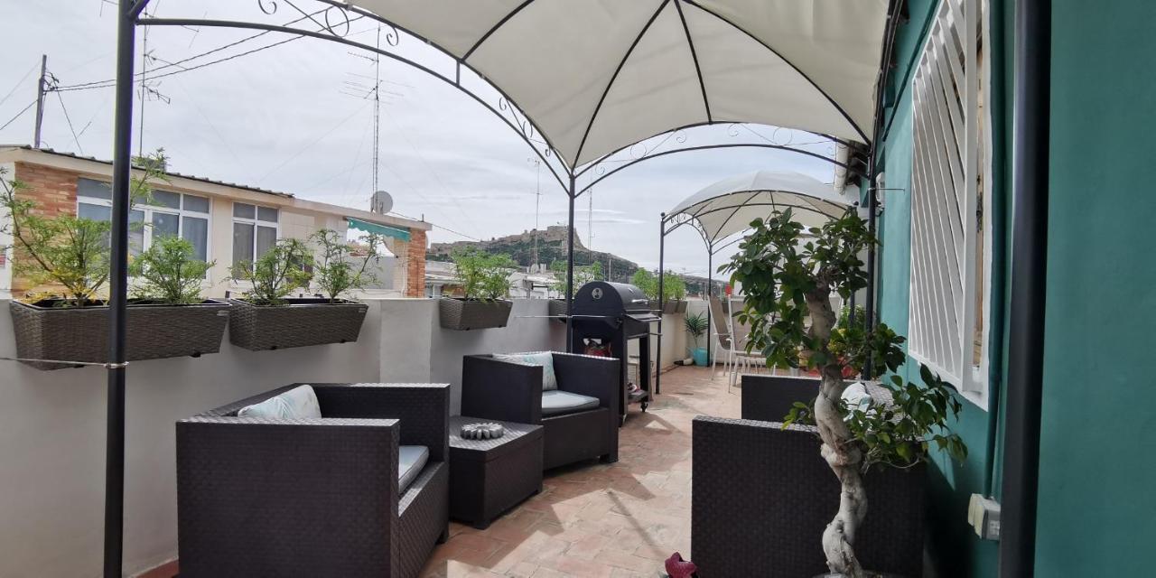 Amazing Penthouse With Views To The Castle Lägenhet Alicante Exteriör bild