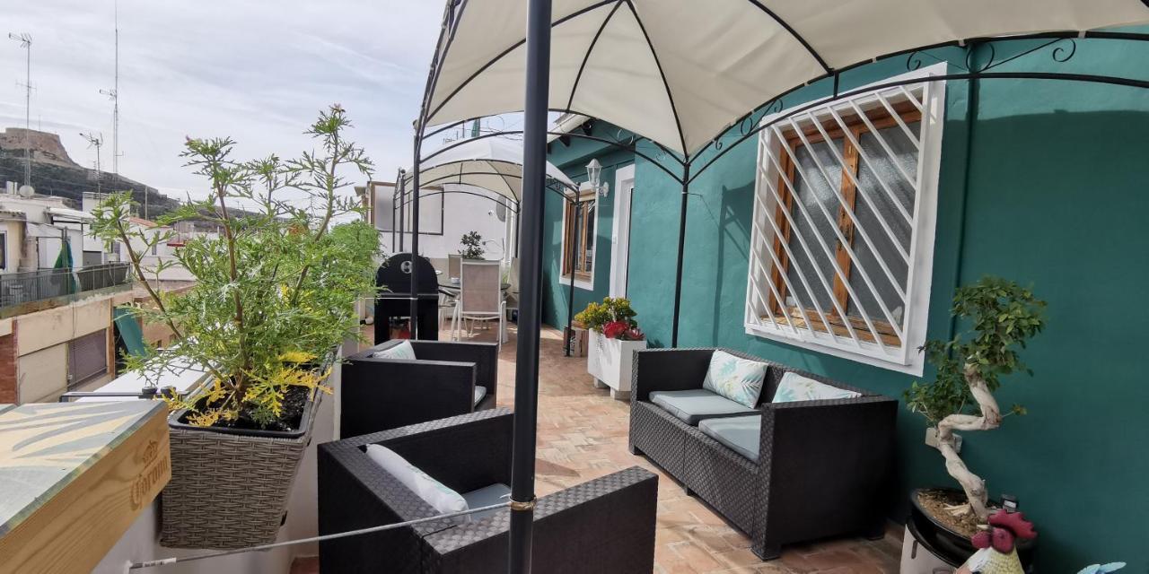 Amazing Penthouse With Views To The Castle Lägenhet Alicante Exteriör bild